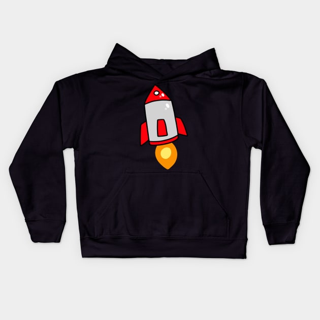 Cute Rocket Kids Hoodie by saradaboru